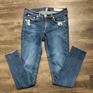 Rag & Bone Mid-Rise Skinny Jean